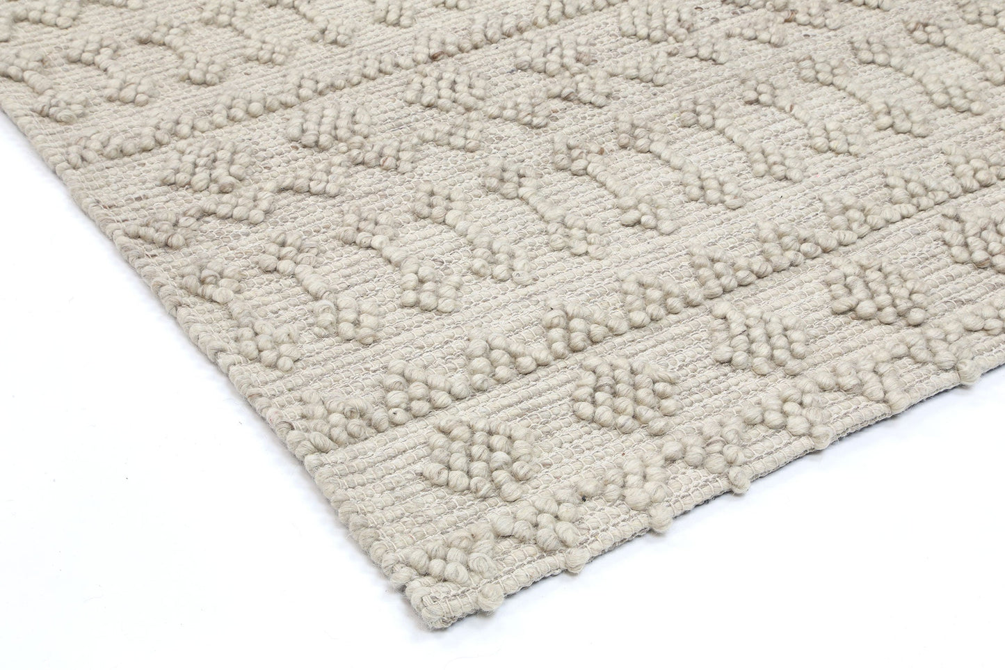 Kaiden Fine Tribal Natural Wool Rug