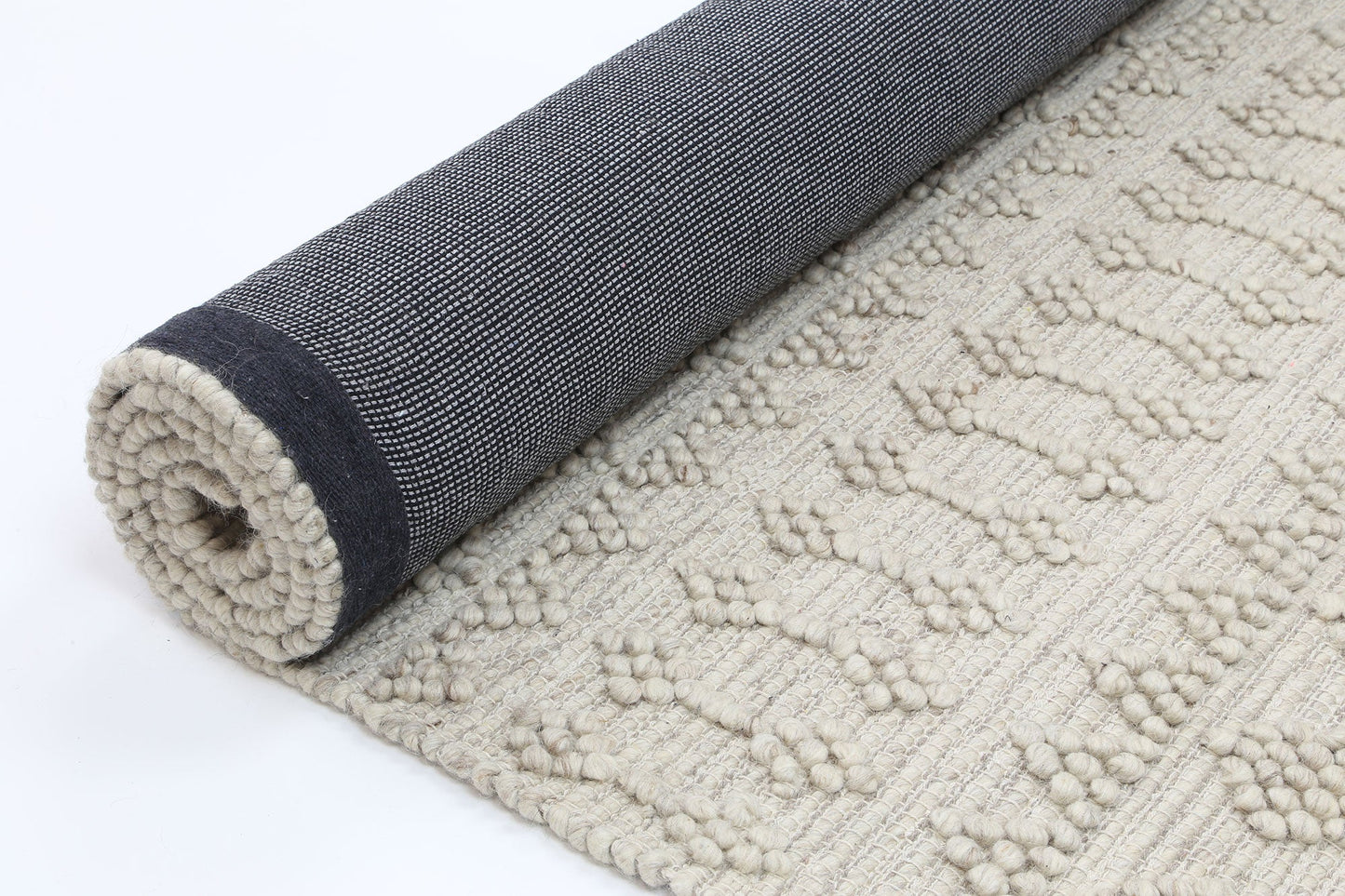 Kaiden Fine Tribal Natural Wool Rug