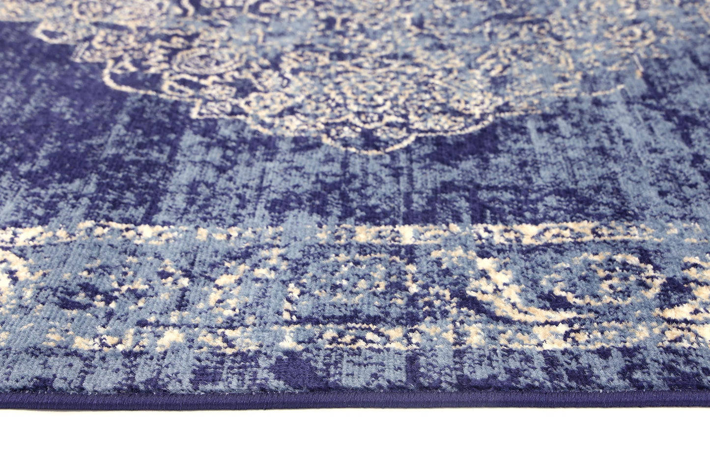 Aryana Distressed Navy Rug