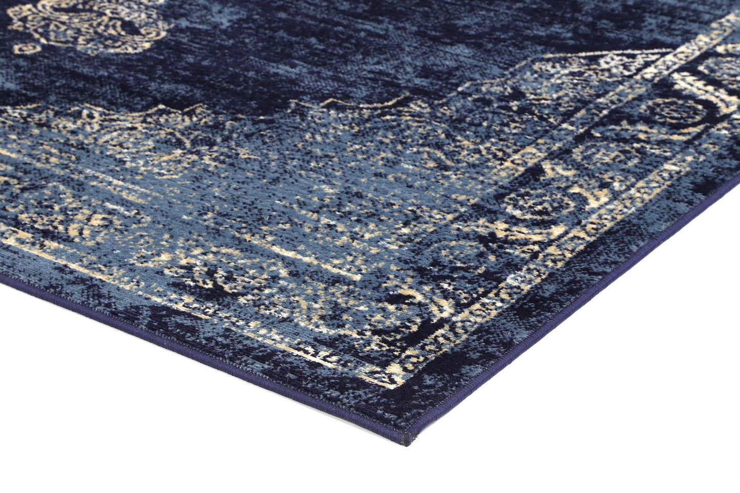 Aryana Distressed Navy Rug