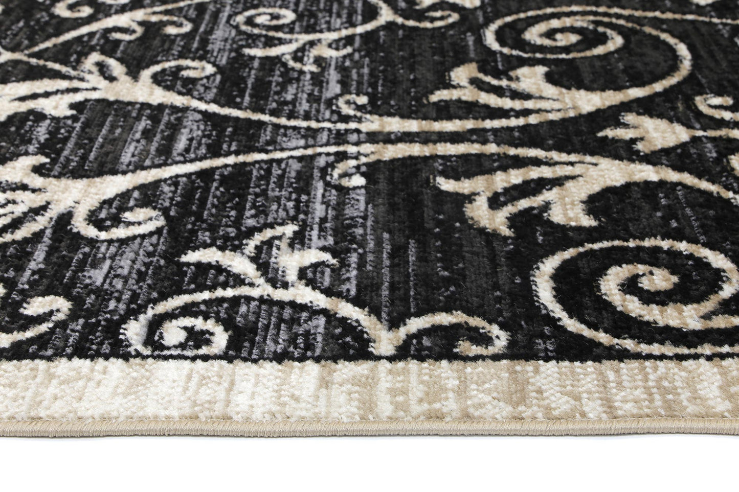 Aryana Vines Grey Beige Rug