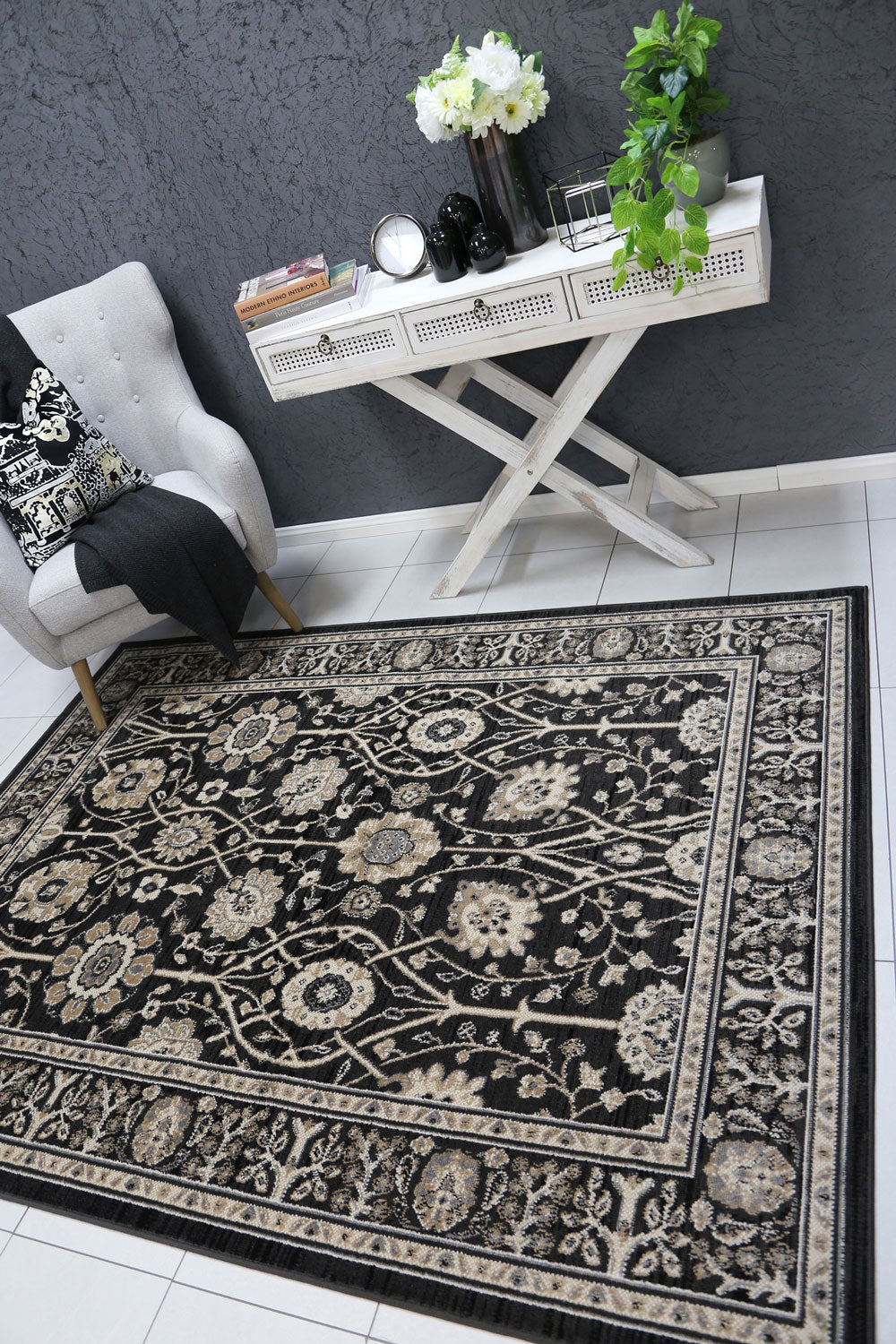 Aryana Ziegler Grey Rug
