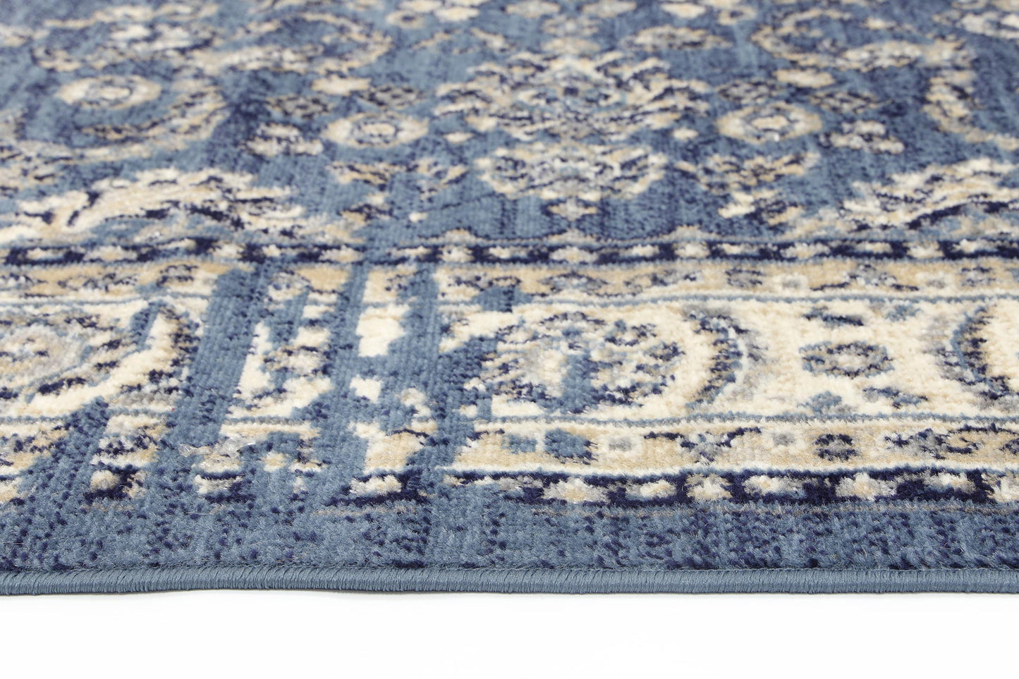 Aryana Ziegler Distressed Navy Rug