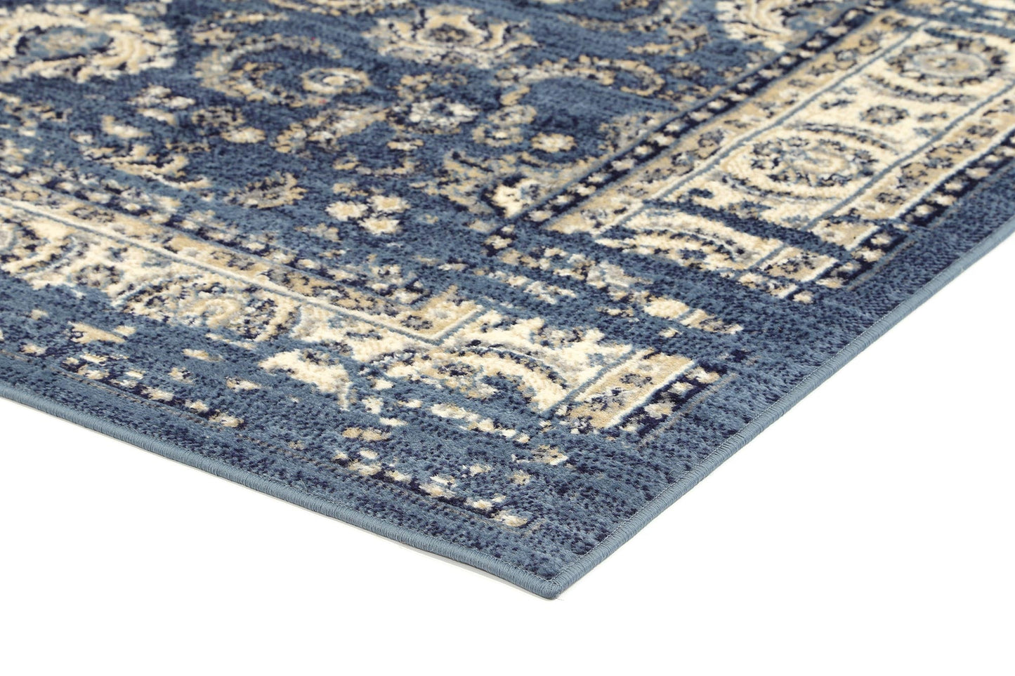 Aryana Ziegler Distressed Navy Rug