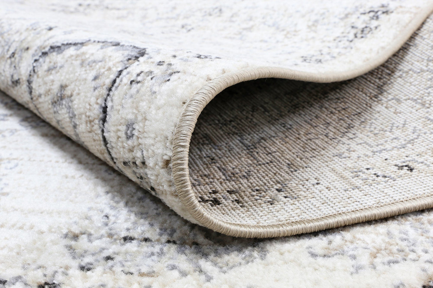 Aryana Ziegler Cream Grey Rug