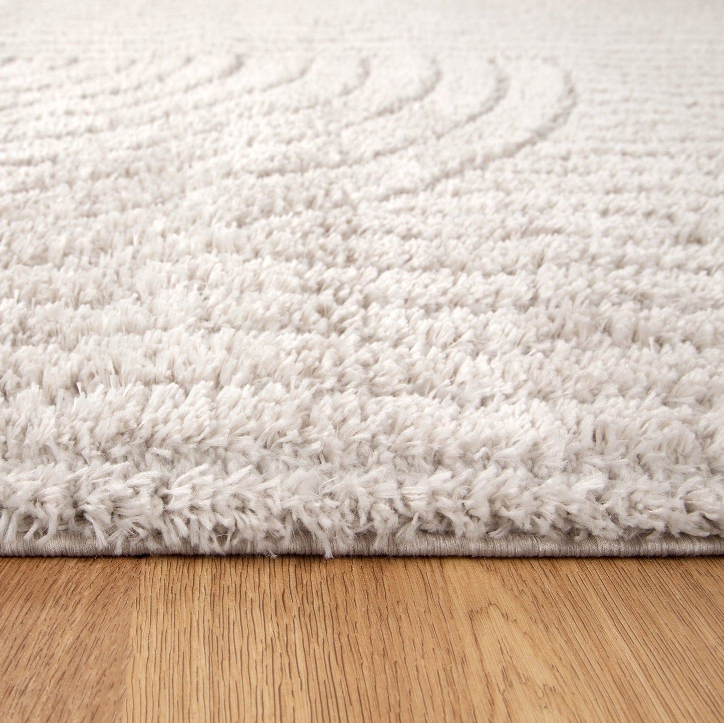 Authentic Beige Shag Rug