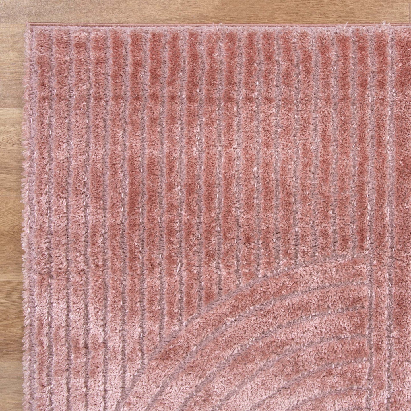 Authetic Blush Shag Rug