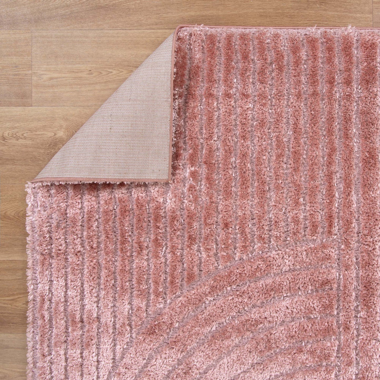 Authetic Blush Shag Rug