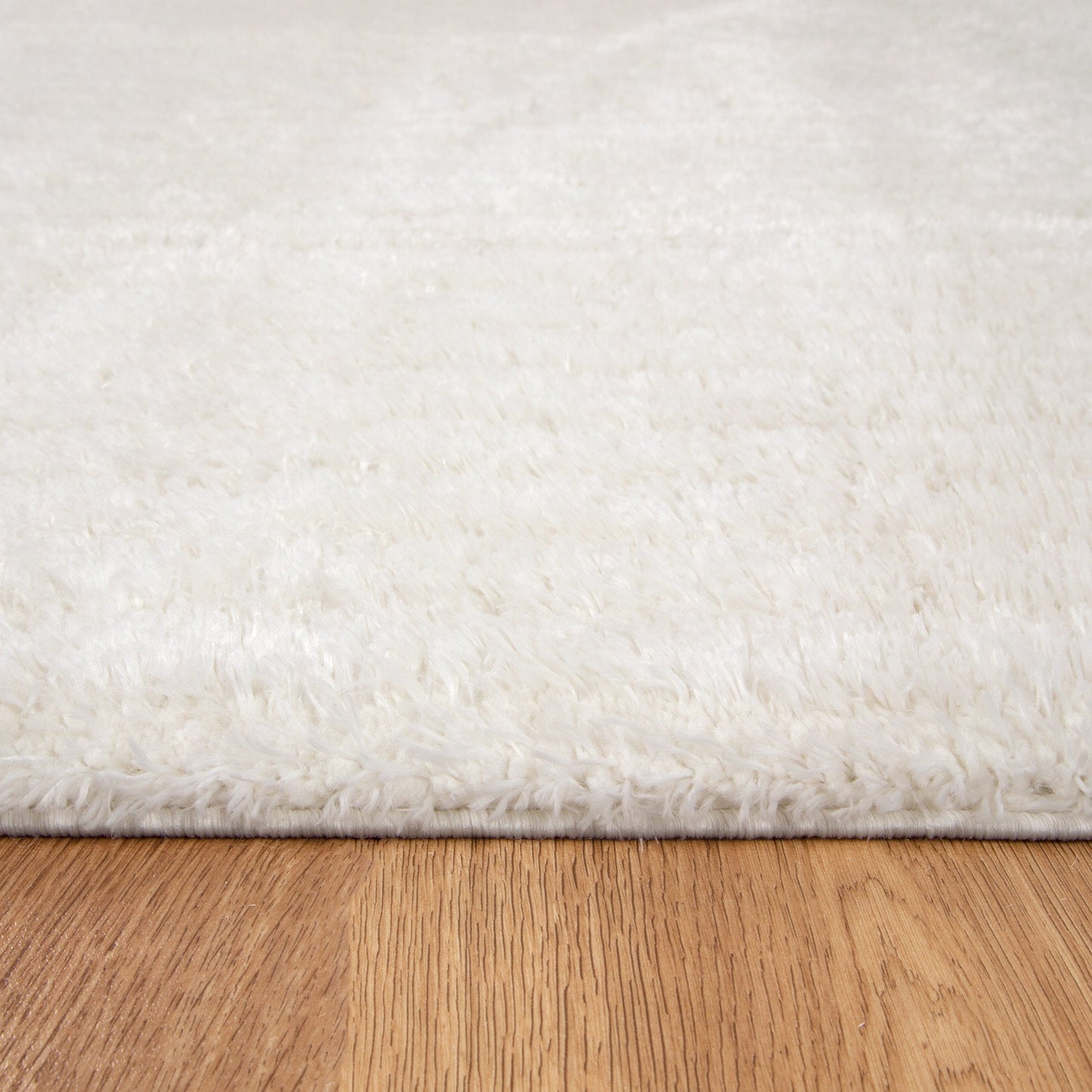 Authentic Cream Shag Rug