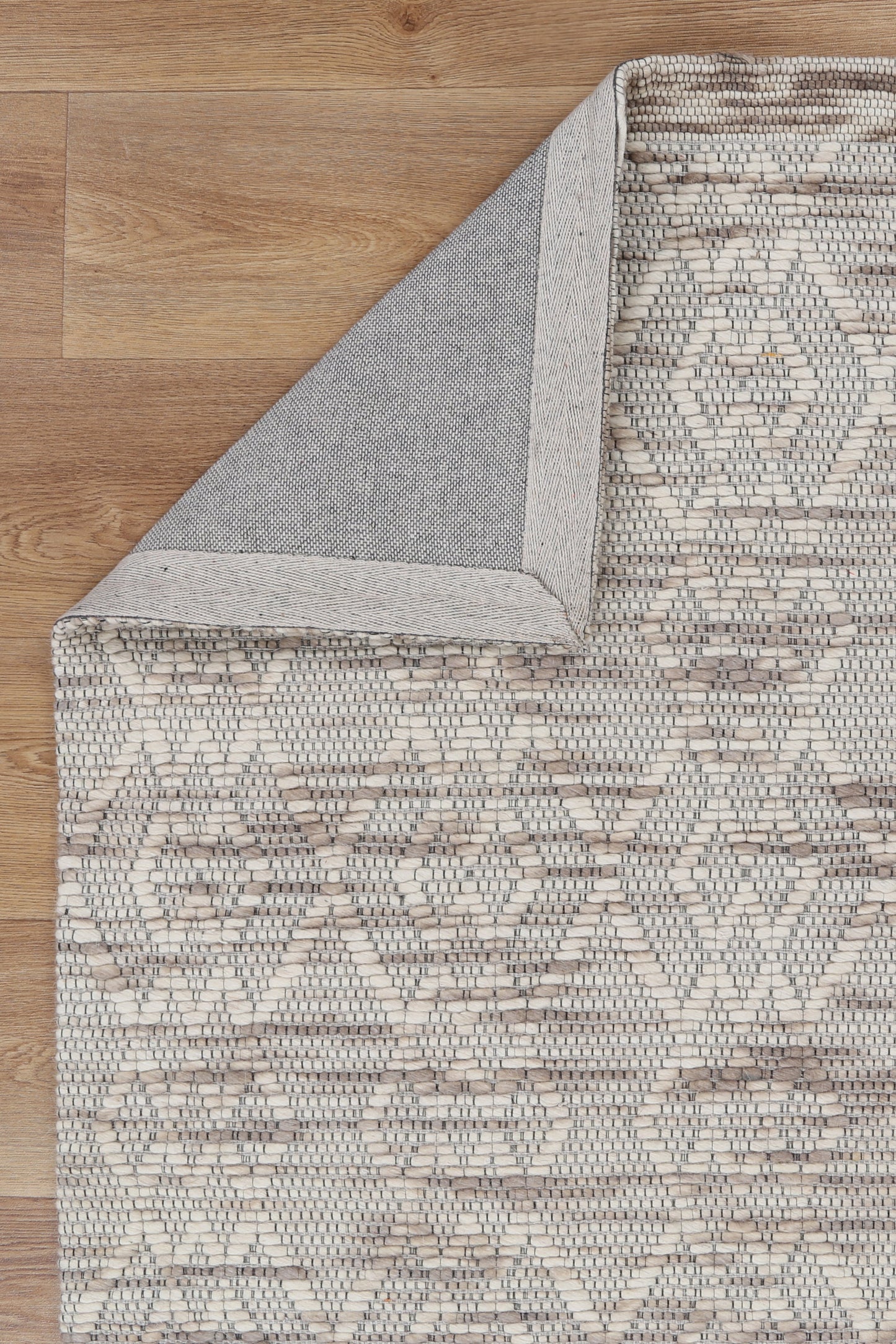 Wynter Diamond Beige Wool Rug