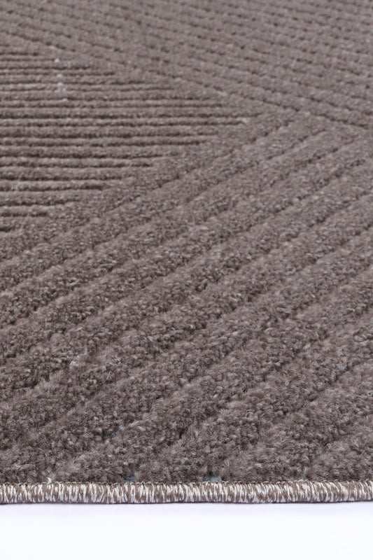 Mars Thasos Overlay Taupe Rug
