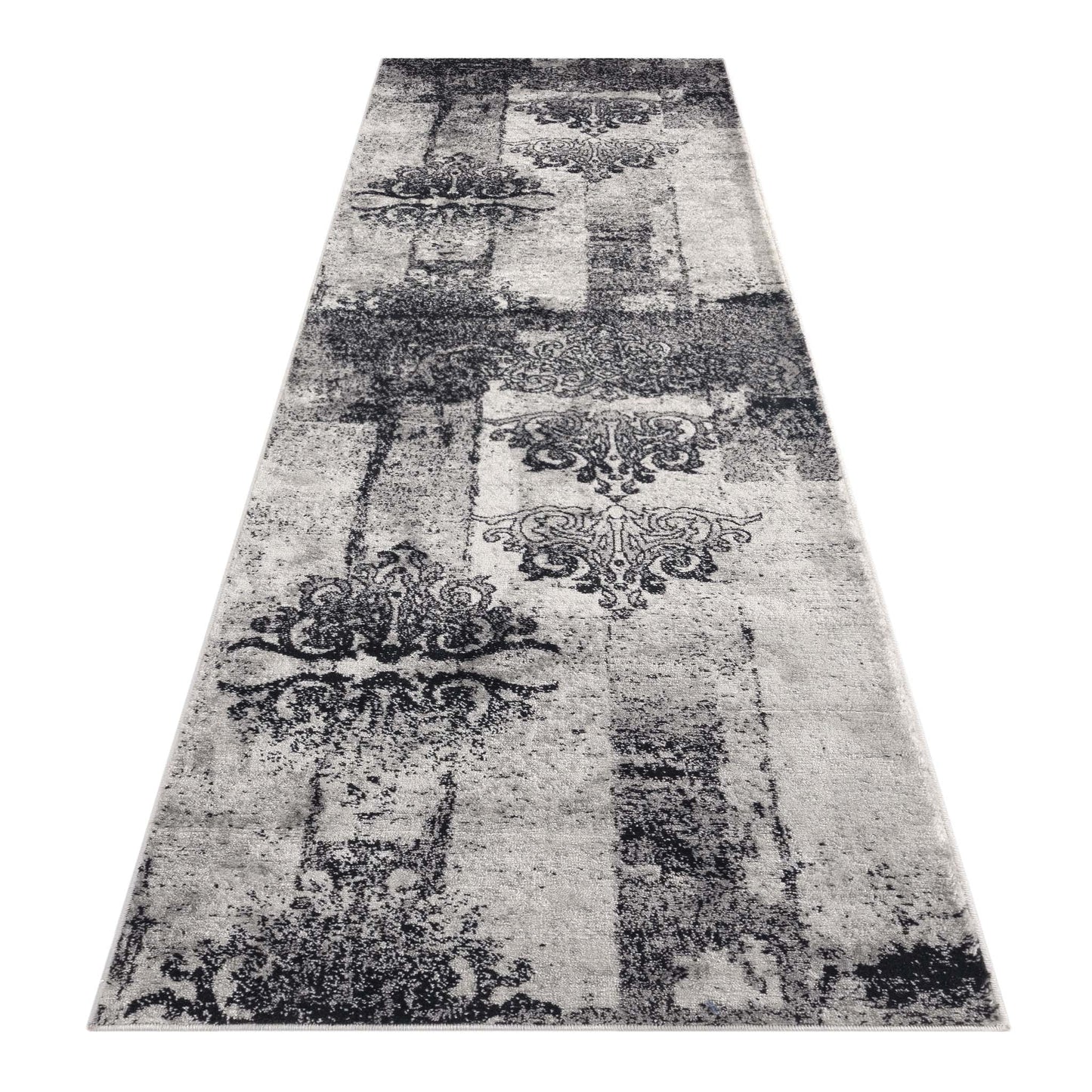 Blair 6968 Grey Hallway Runner