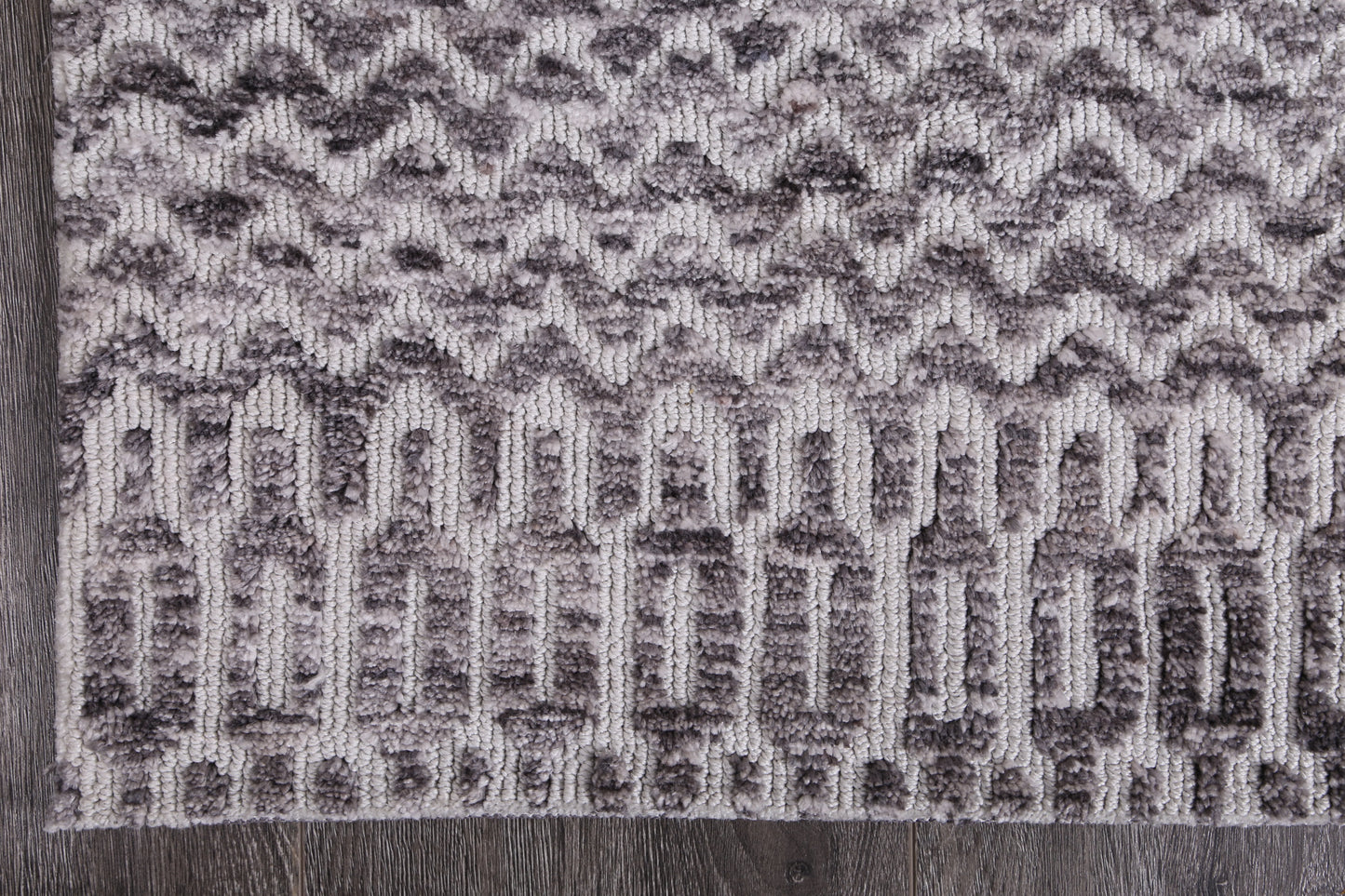Zara Grey Tribal Rug