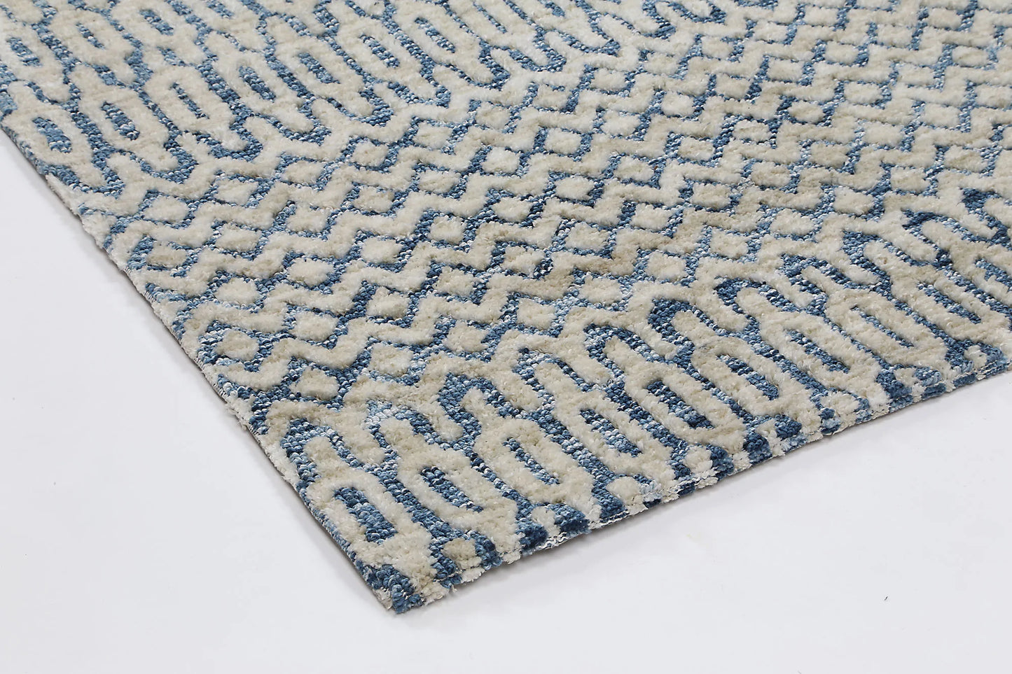 Zara Navy Tribal Rug