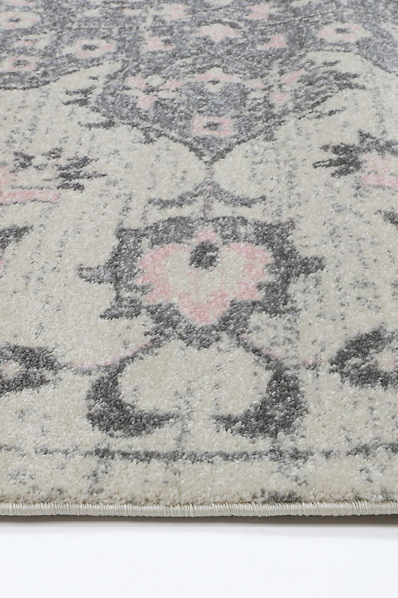 Exquisite Madeleine Grey & Ivory Rug