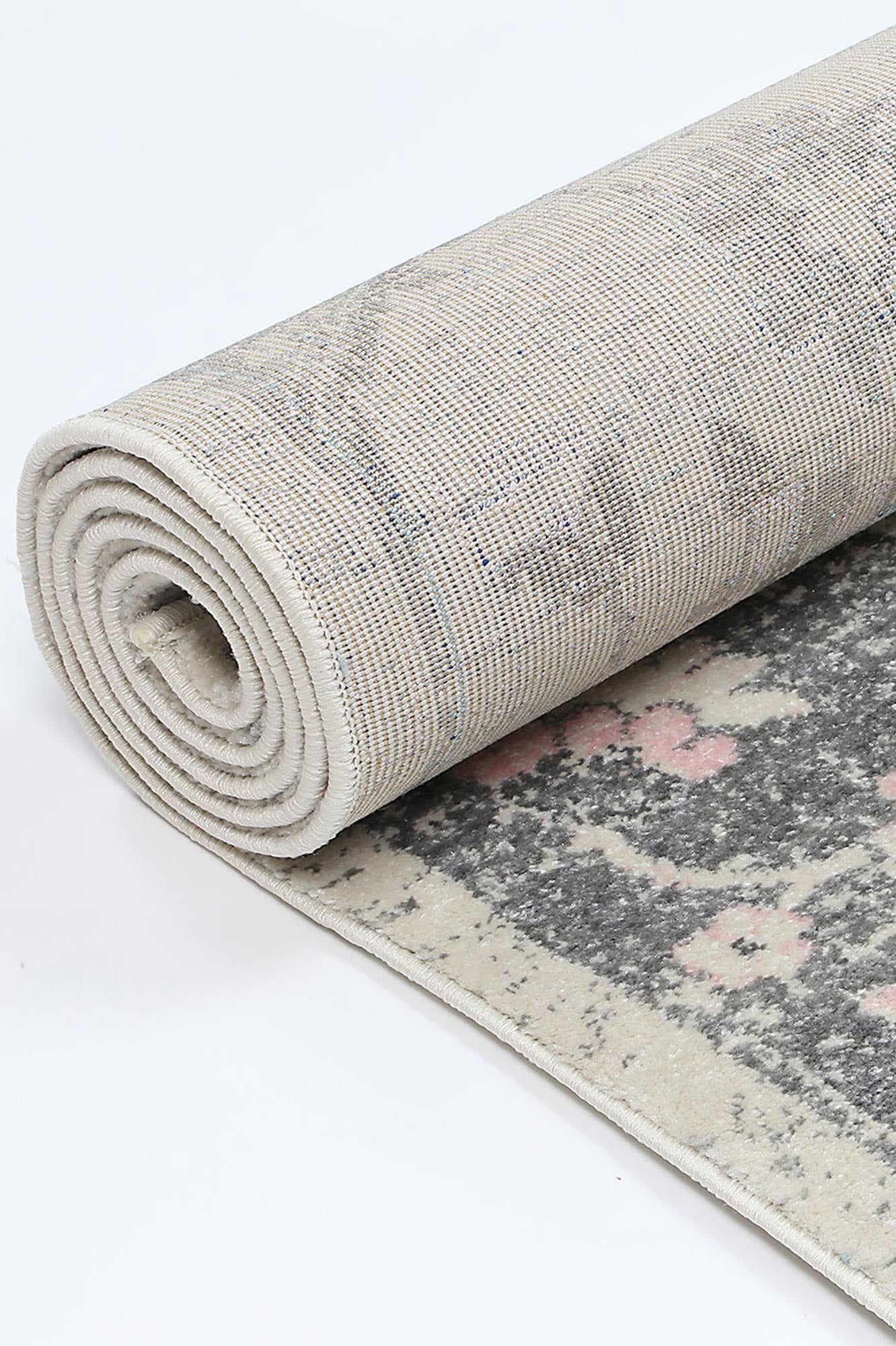 Exquisite Madeleine Grey & Ivory Rug