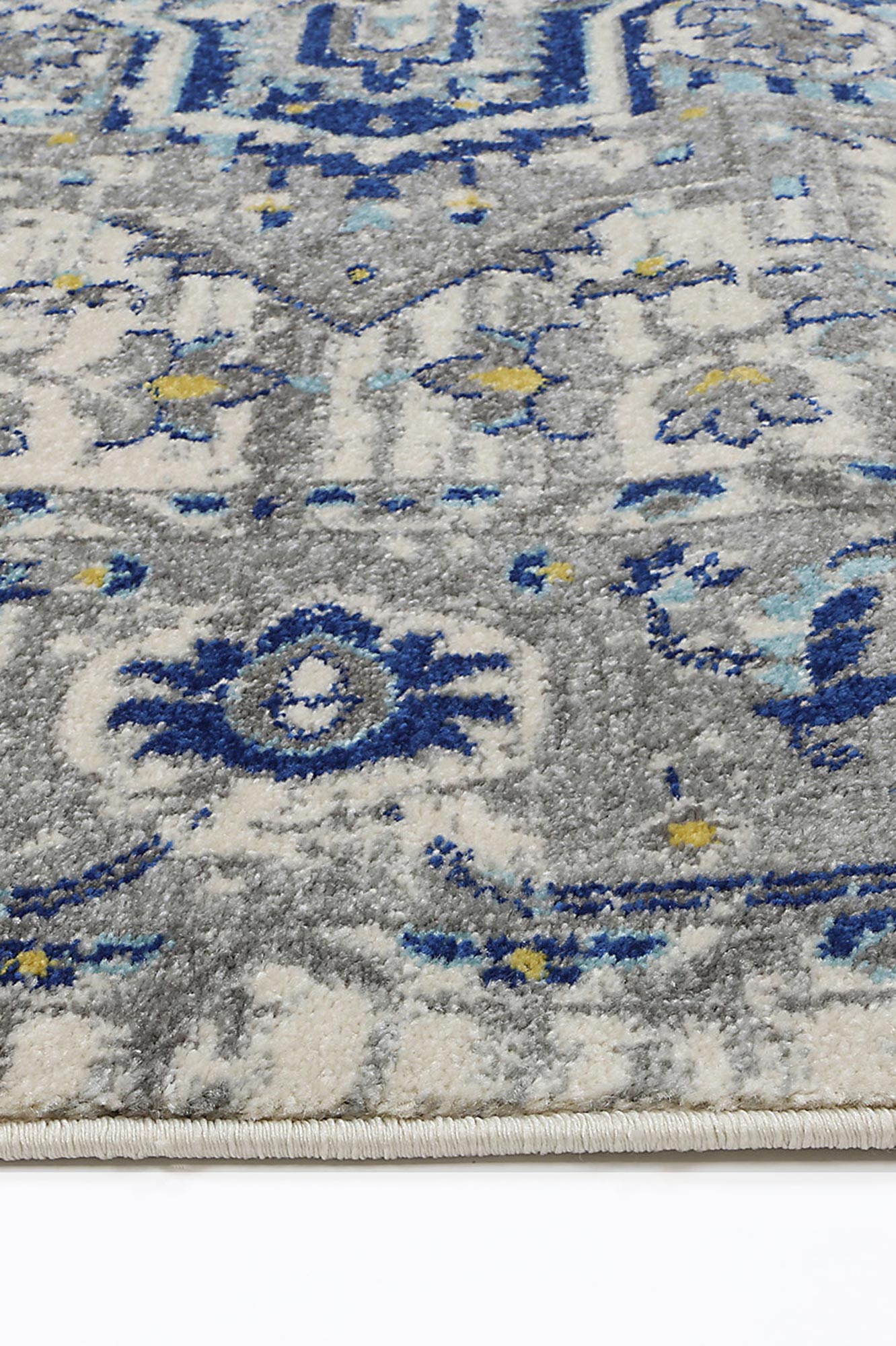 Exquisite Melissa Ivory & Blue Rug
