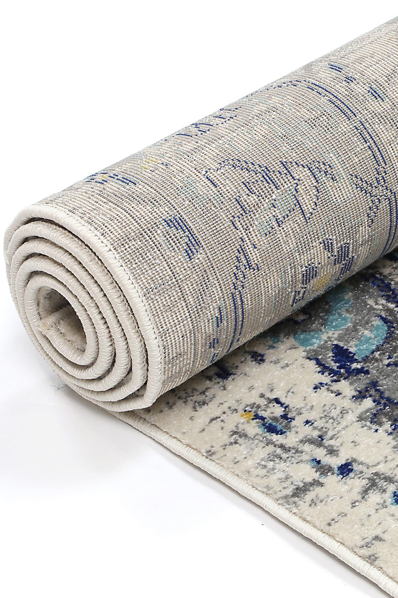 Exquisite Melissa Ivory & Blue Rug