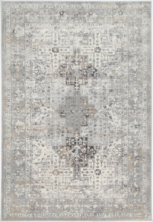 Diamond Transitional Grey Rug