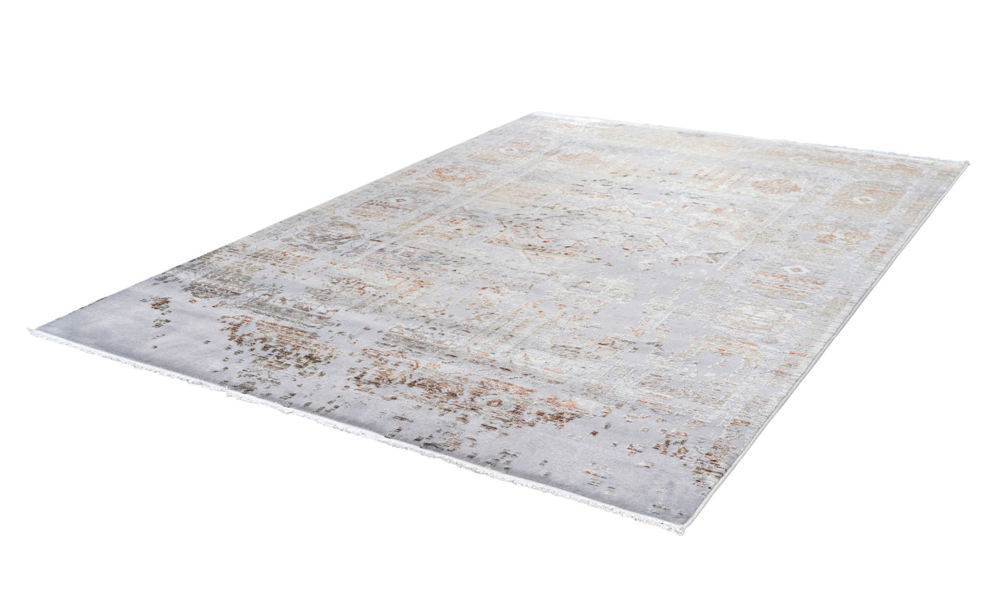 Fashion 901 Silver Acrylic Transitional Rug - Lalee Designer Rugs