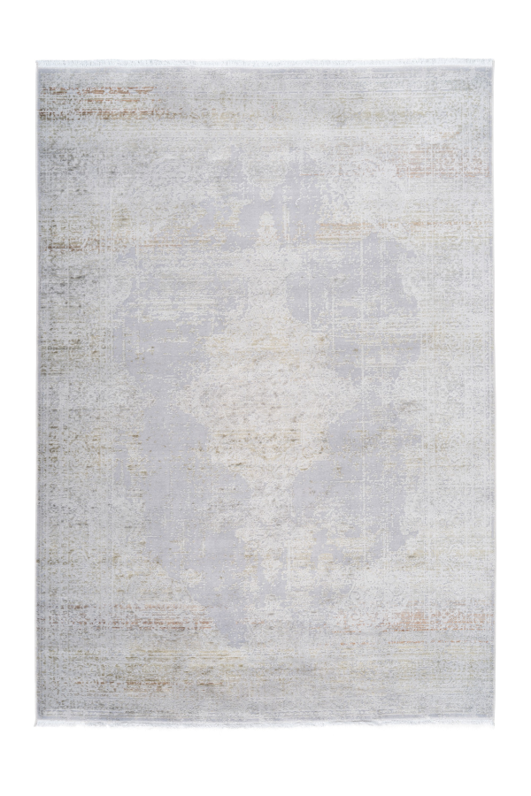 Fashion 902 Silver Modern Acrylic Transitional Rug - Lalee Designer Rugs