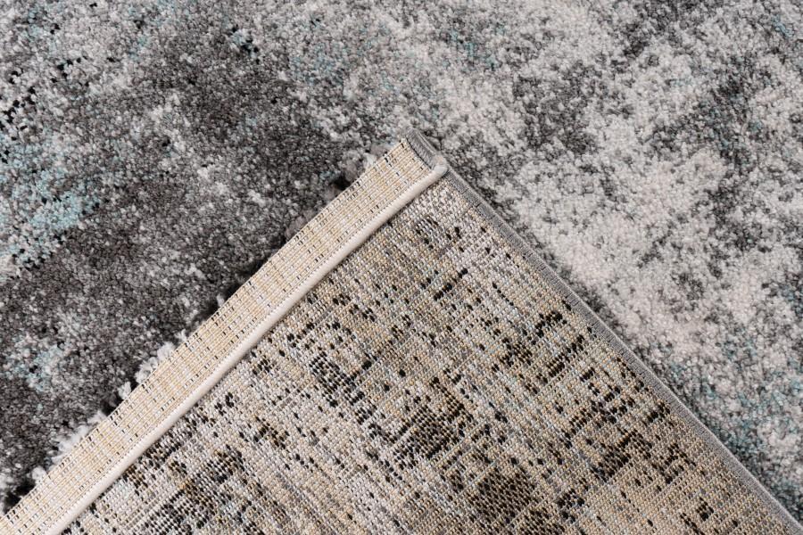 Fiona 301 Blue Abstract Contemporary Rug