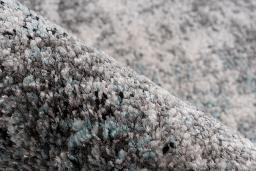 Fiona 301 Blue Abstract Contemporary Rug