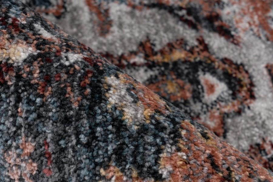 Mardin 405 multi Coloured Distressed Rug
