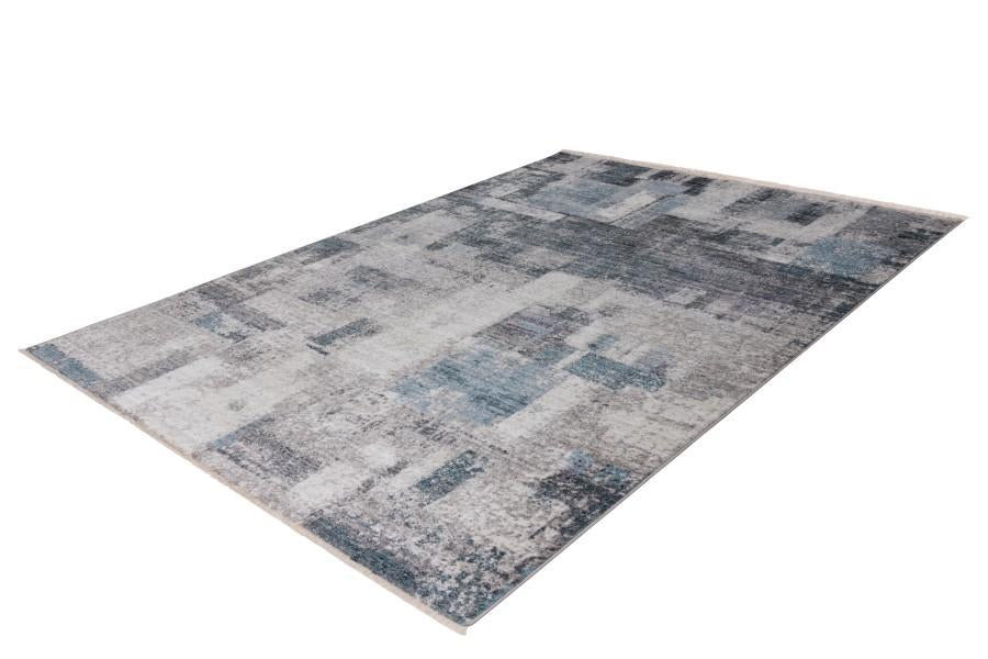 Mardin 407 silver blue Modern Abstract Rug