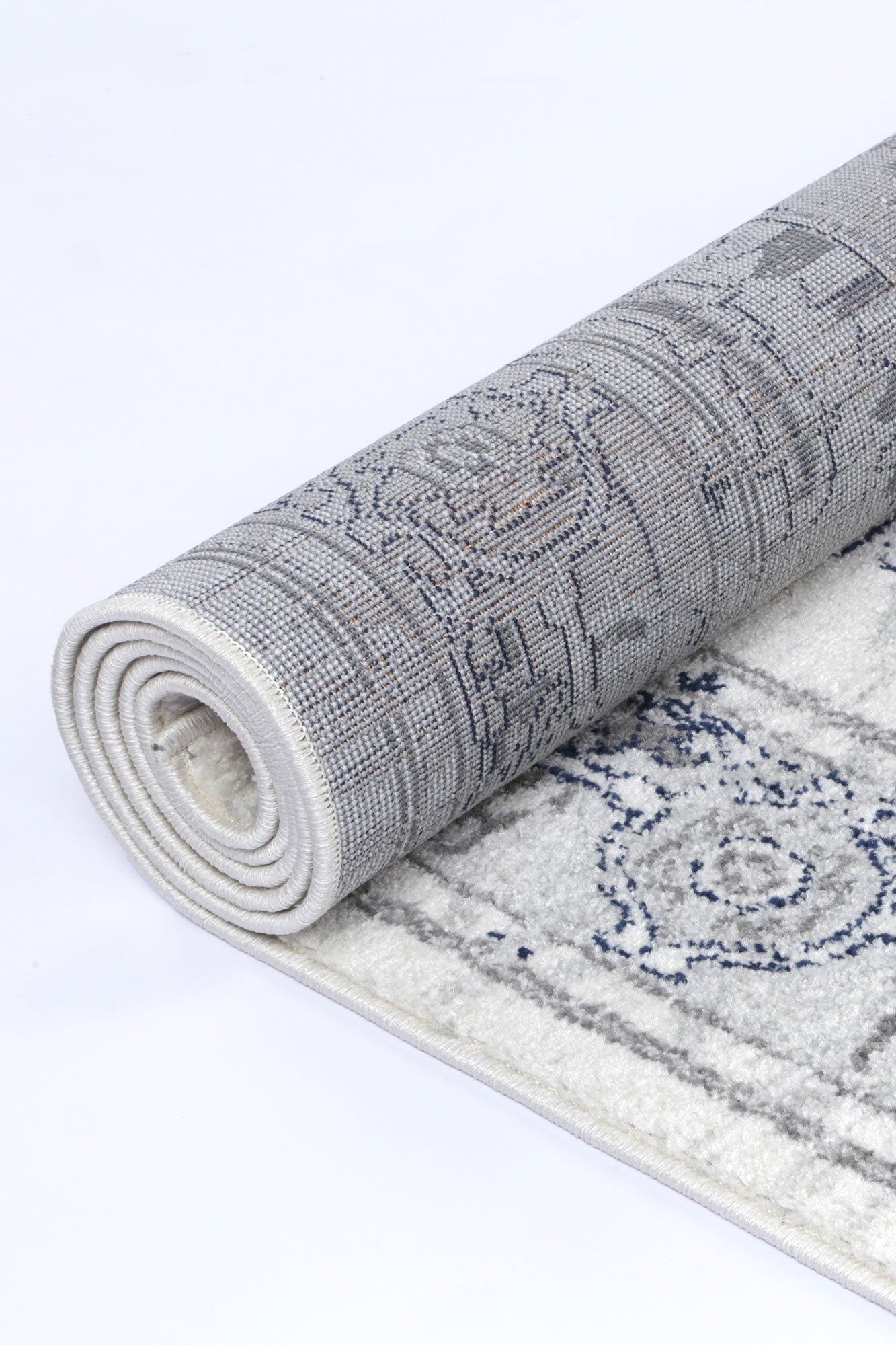 Perth Perpignan Grey Traditional Rug