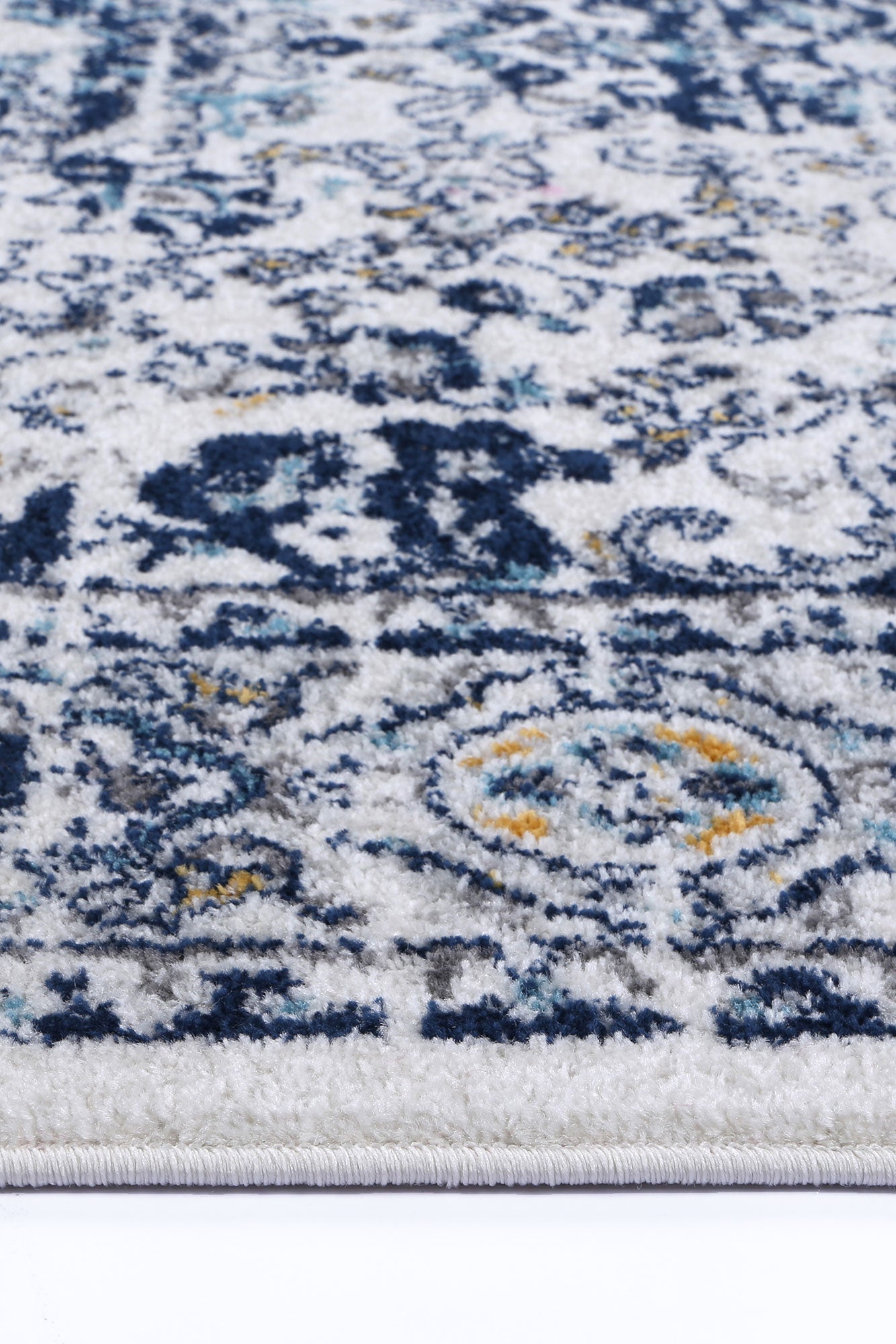Perth Gruissan Blue & Ivory Transitional Rug