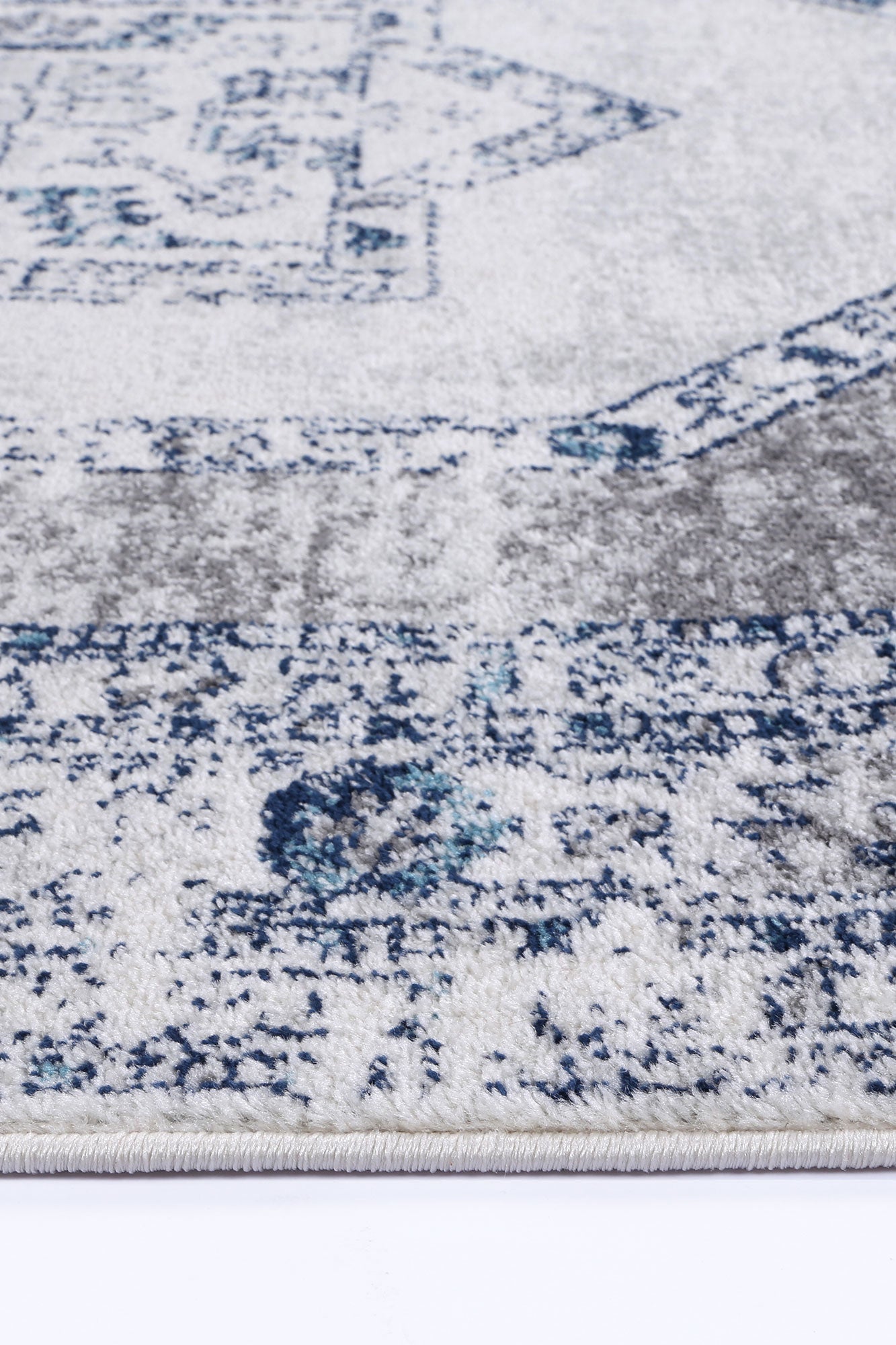 Perth Meze Grey Traditional Rug
