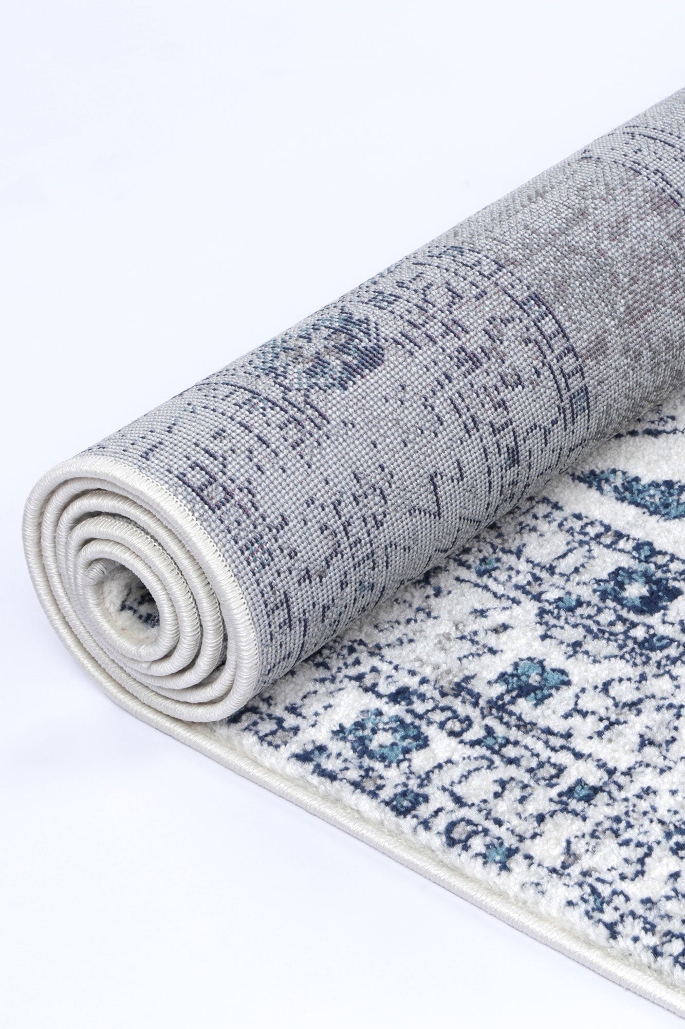 Perth Meze Grey Traditional Rug