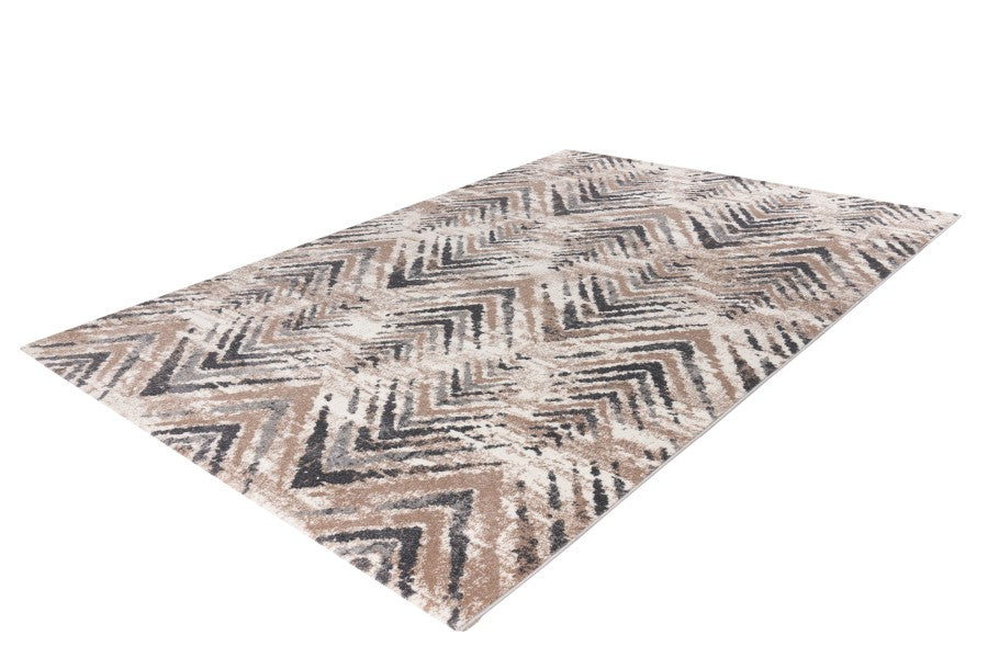 Tirana 402 Beige Silver Modern Rug