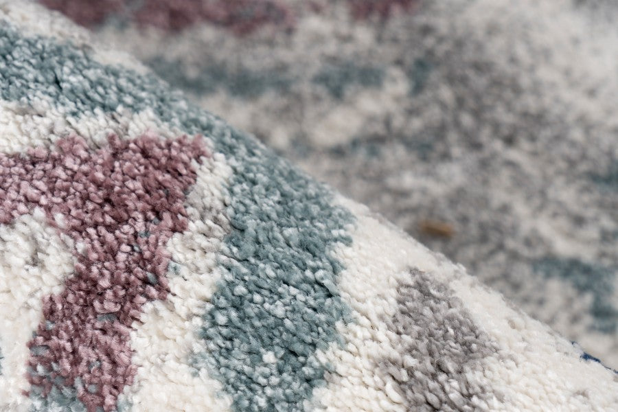 Tirana 402 Multi Colour Modern Rug