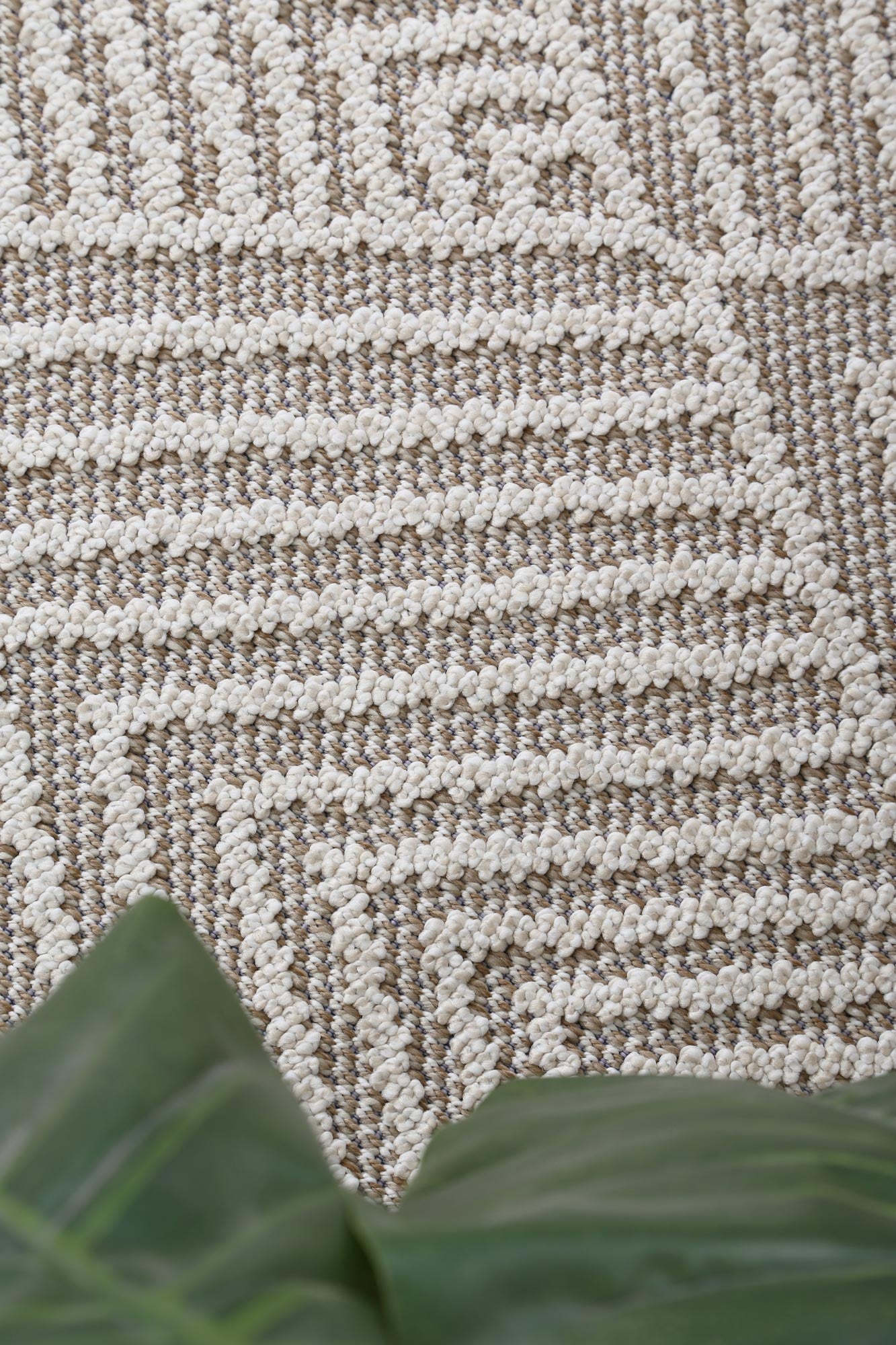 Valentina Onika Beige Geometric Flatweave Rug