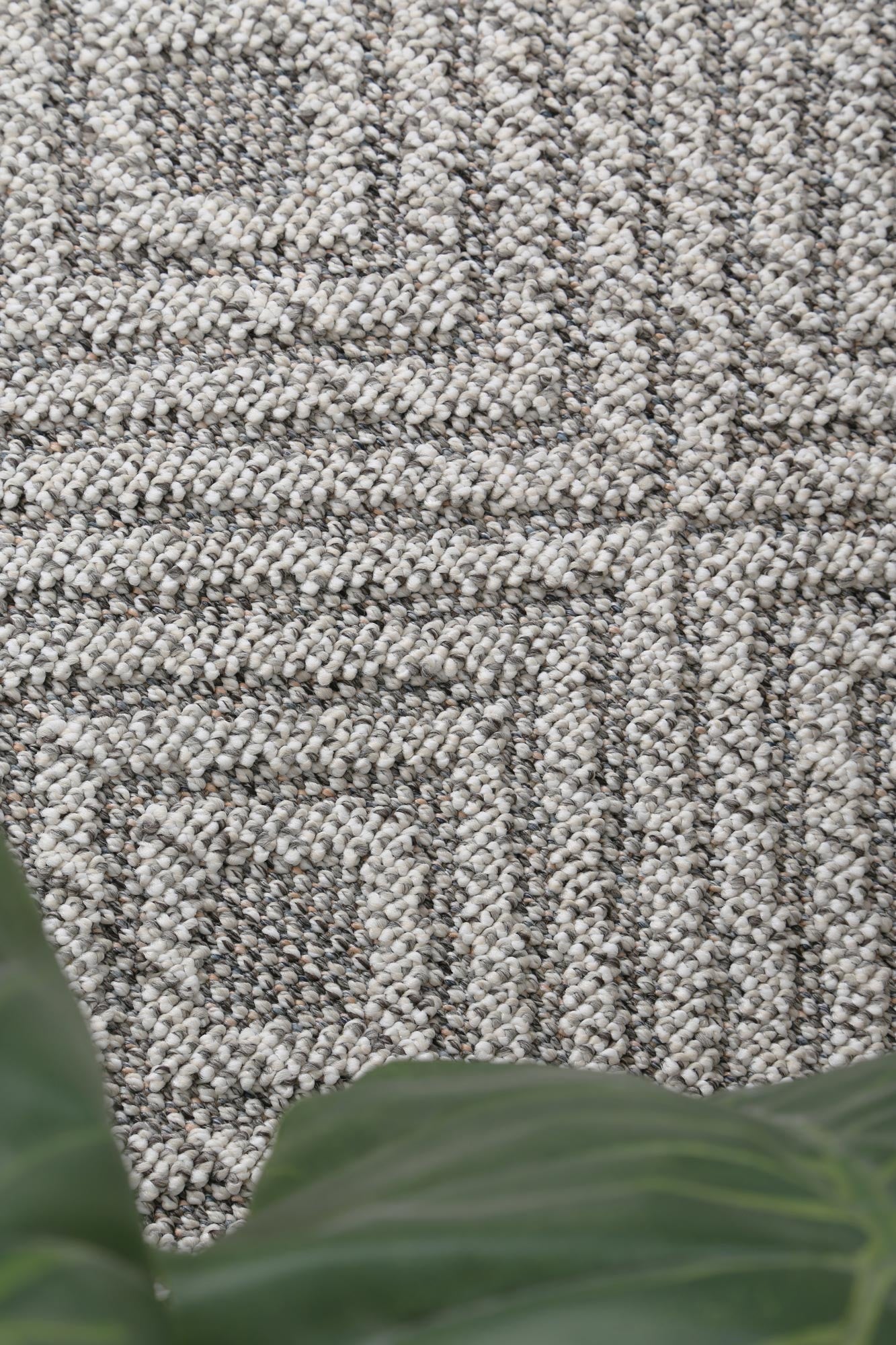 Valentina Fugui Grey Geometric Flatweave Rug