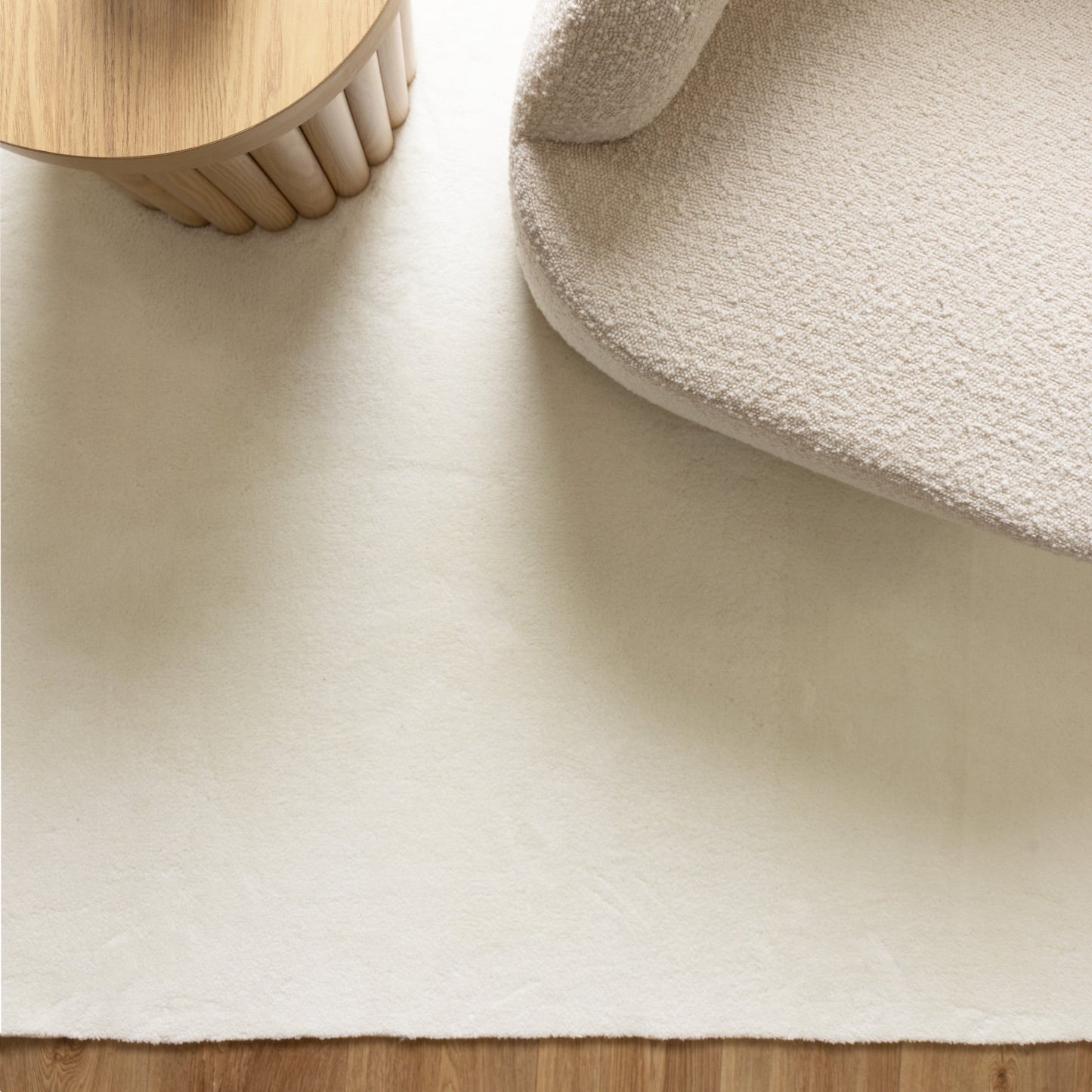 Cloud Comfort Cream Machine Washable Rug