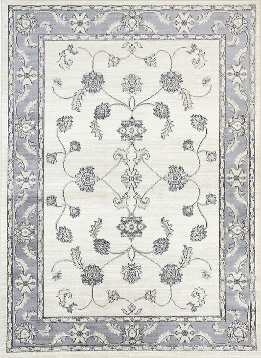 Aryana Ziegler Cream Grey Rug