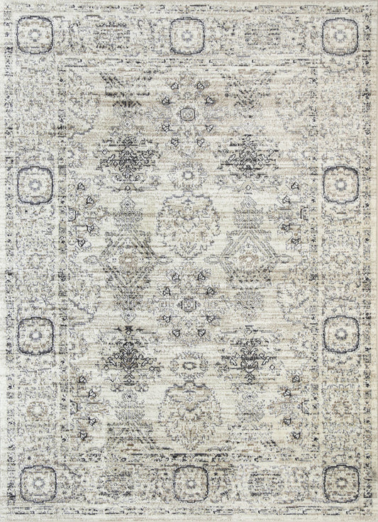 Aryana Ziegler Cream Grey Rug