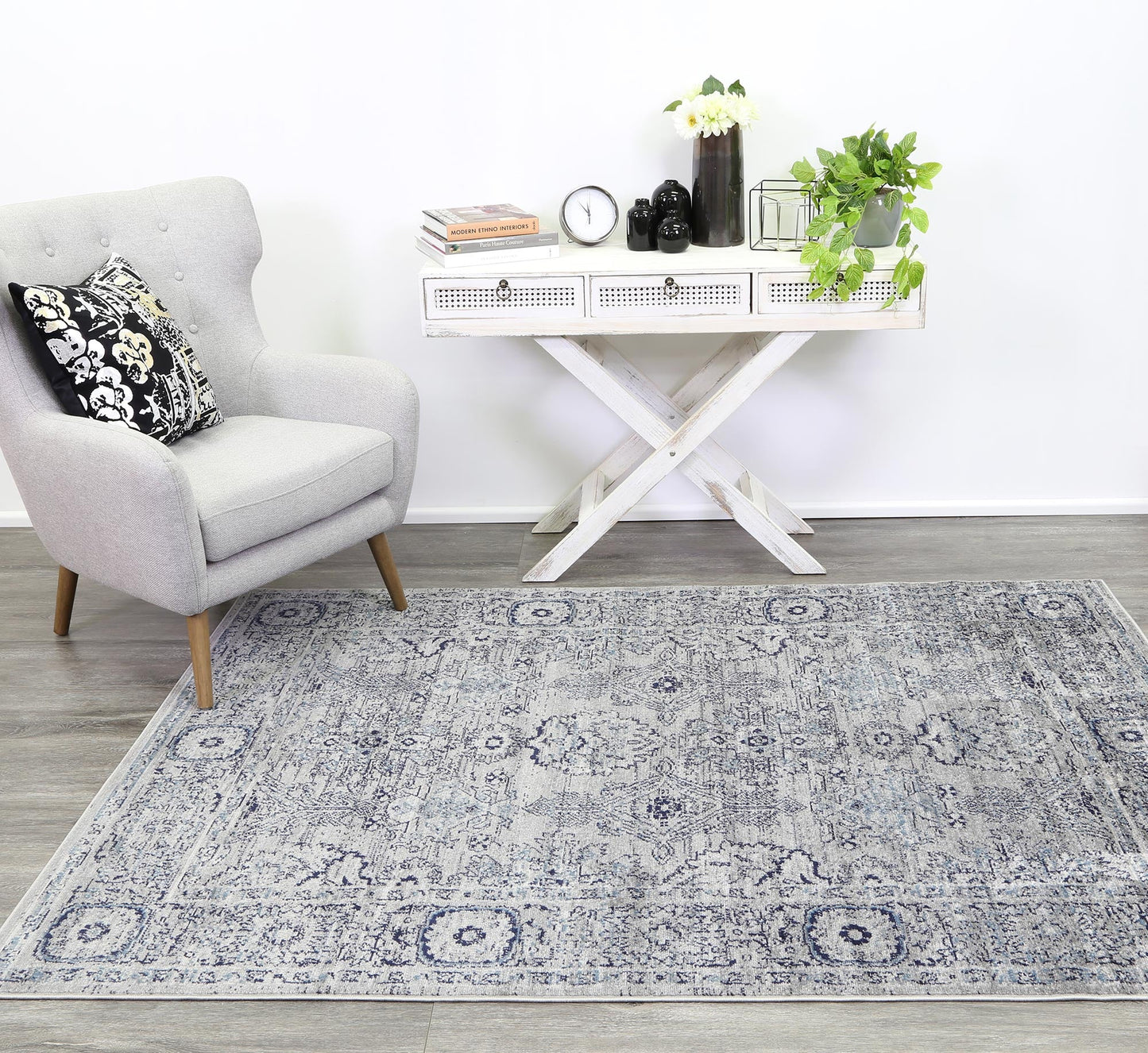 Aryana Ziegler Grey Rug