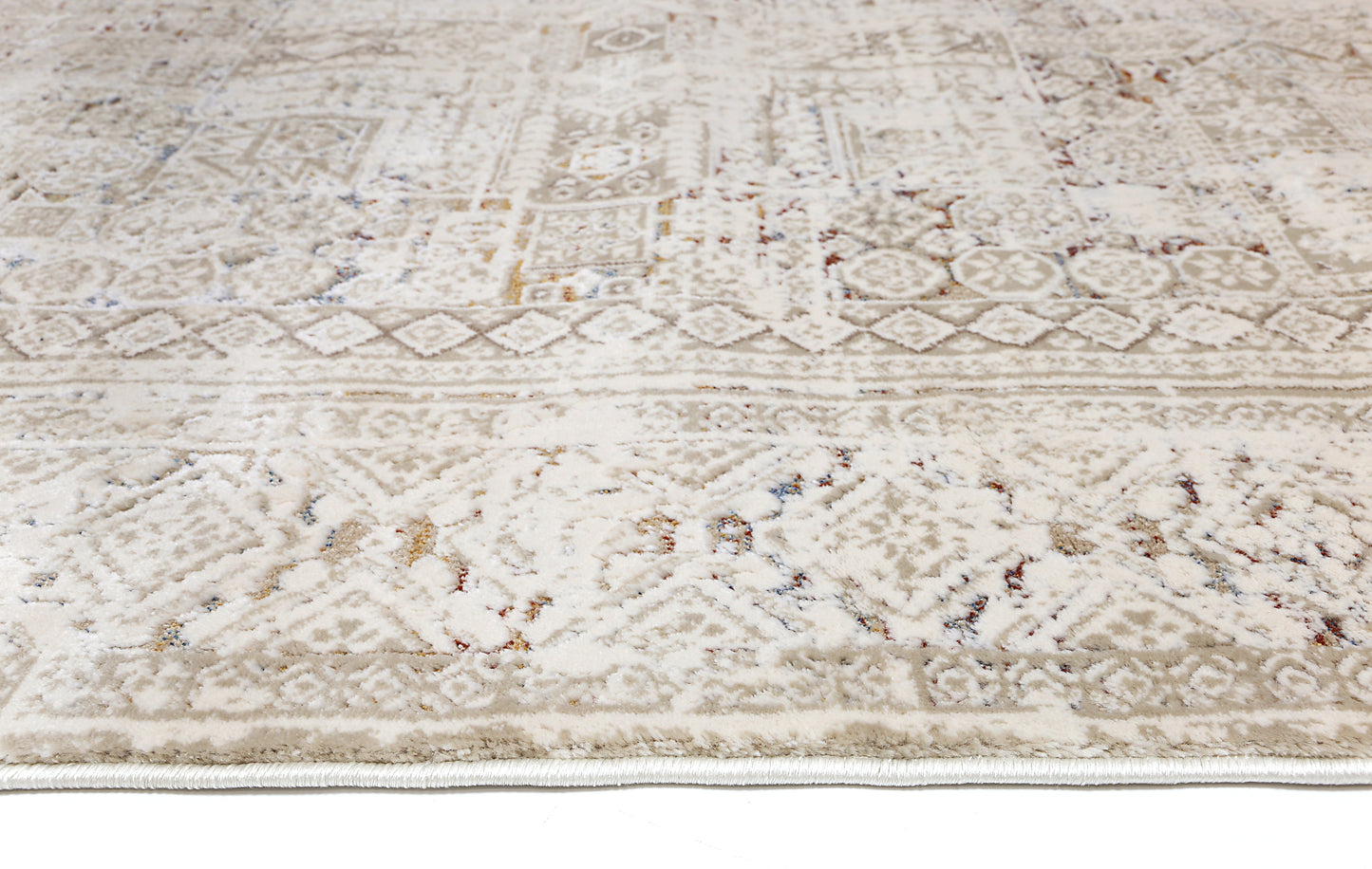 Istanbul Panel Beige Multi Rug 03BMUL