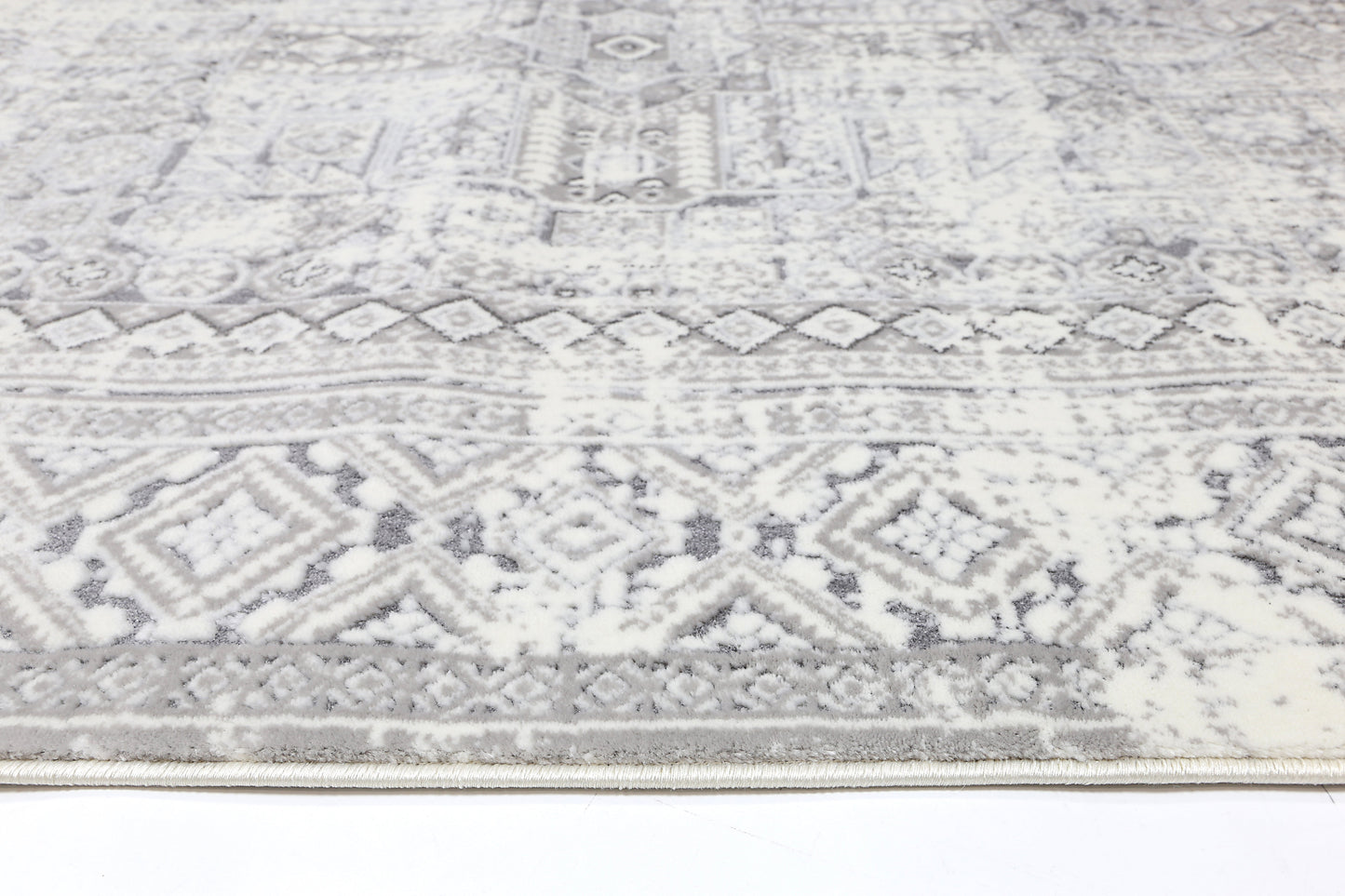 Istanbul Panel Grey Rug 03GREY