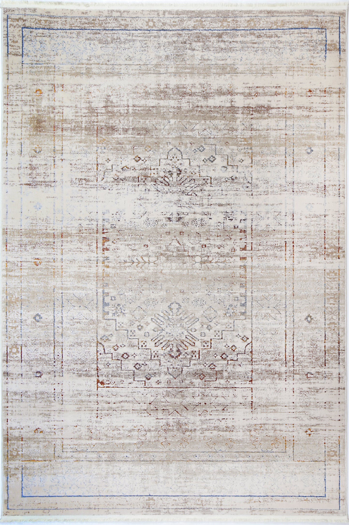 Istanbul Traditional Beige Multi Rug 04BMUL