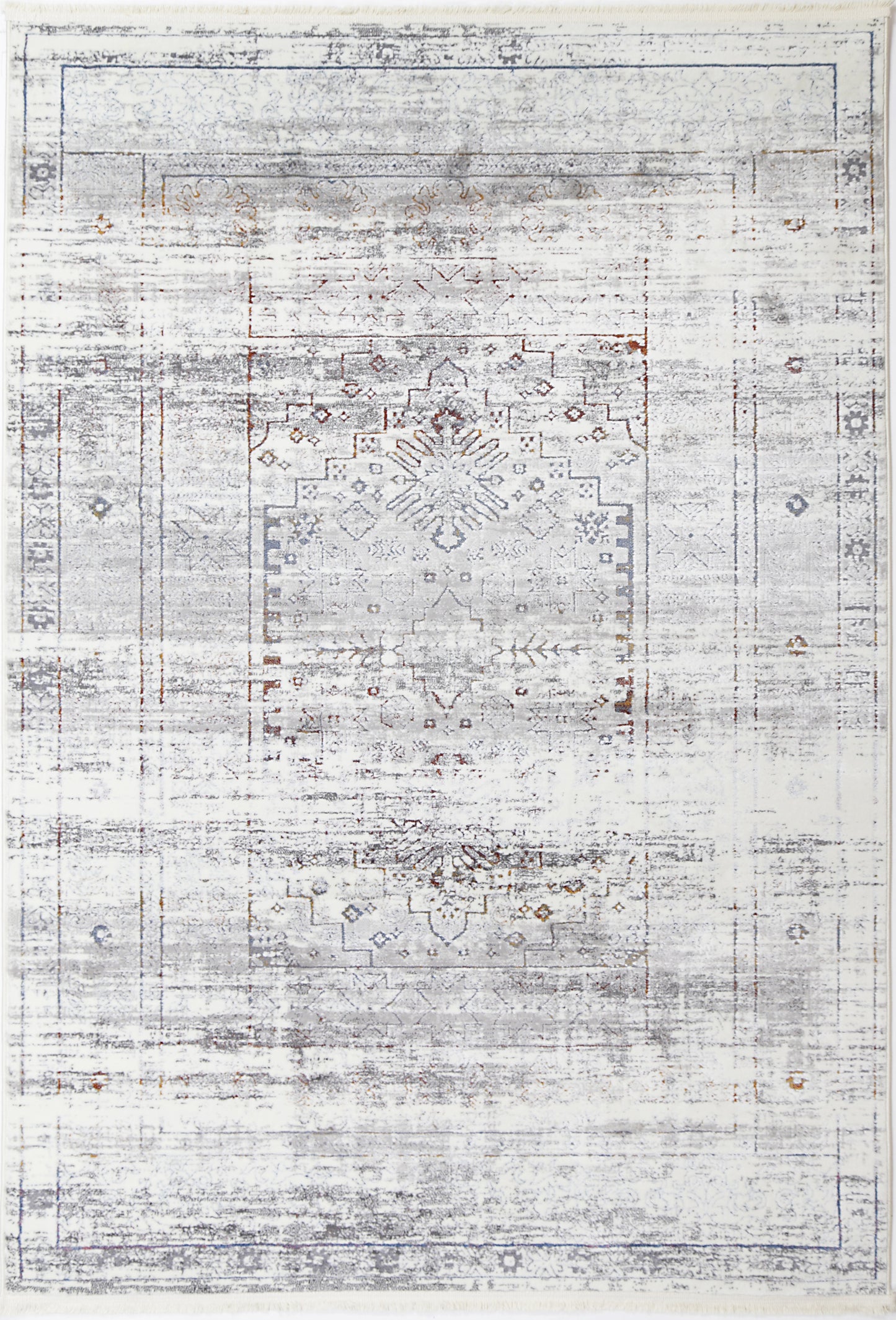 Istanbul Traditional Grey Multi Rug 04GMUL