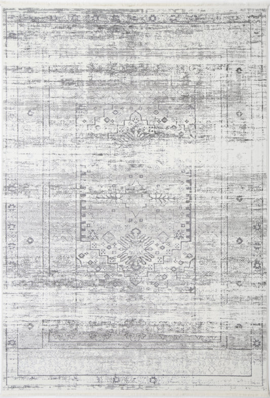 Istanbul Traditional Grey Rug 04GREY