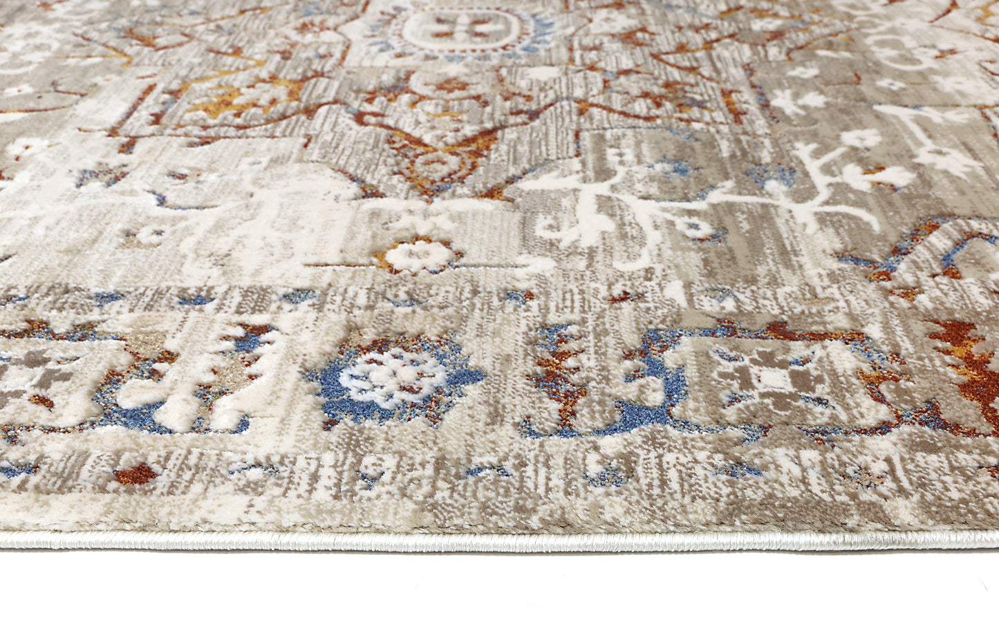 Istanbul Medallion Beige Multi Rug 05BMUL