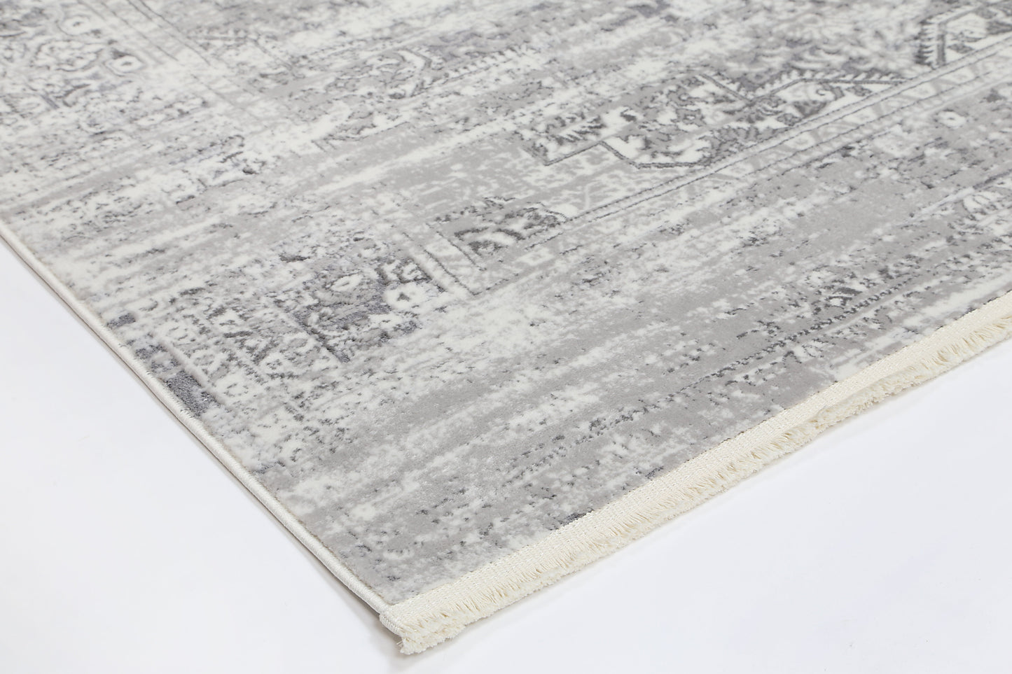 Istanbul Medallion Grey Rug 06GREY