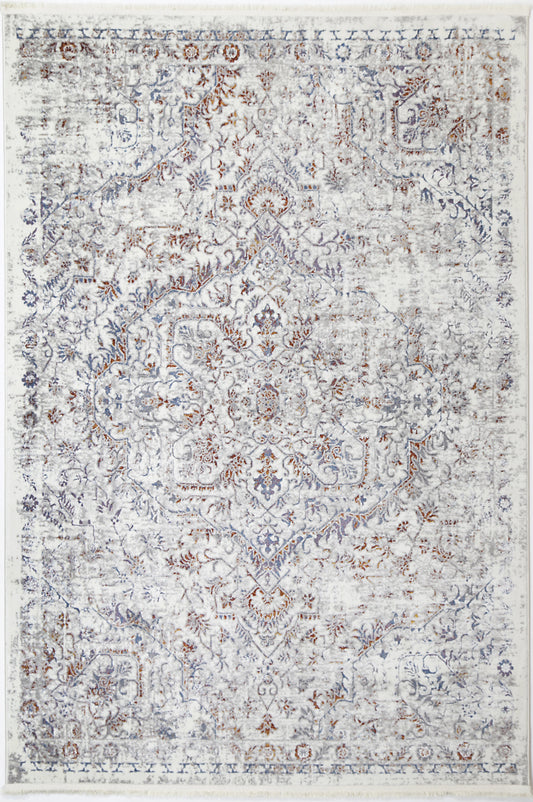 Istanbul Vintage Grey Multi Rug 07GMUL