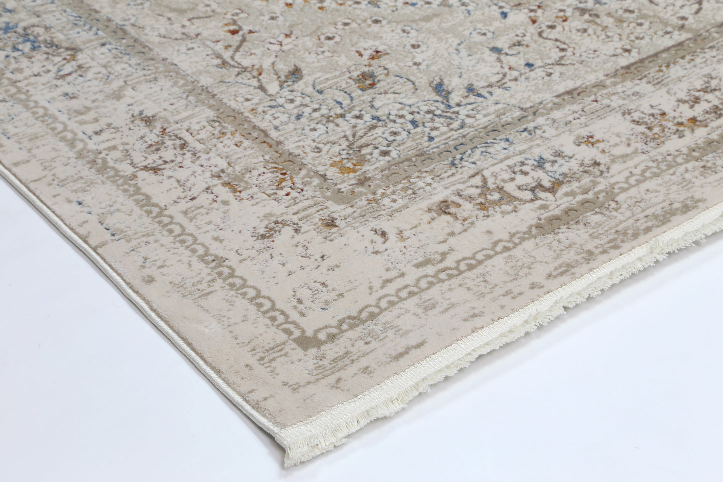 Istanbul Vintage Medalion Beige Multi Rug 08BMUL